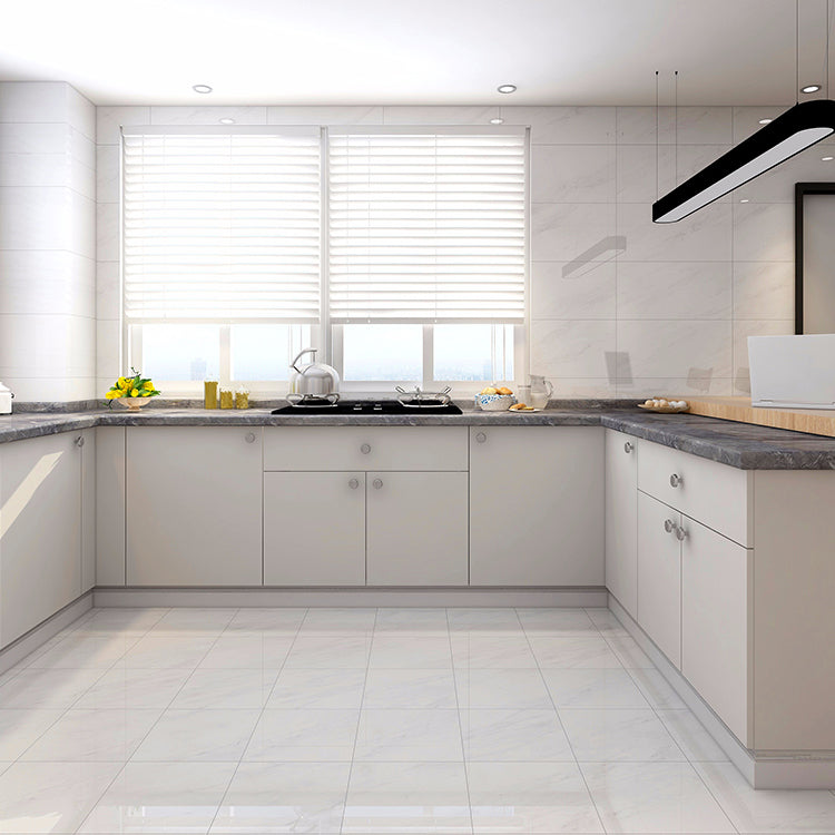 Rectangle Floor Tile Straight Edge Polished Marbling Singular Tile Clearhalo 'Floor Tiles & Wall Tiles' 'floor_tiles_wall_tiles' 'Flooring 'Home Improvement' 'home_improvement' 'home_improvement_floor_tiles_wall_tiles' Walls and Ceiling' 7119471