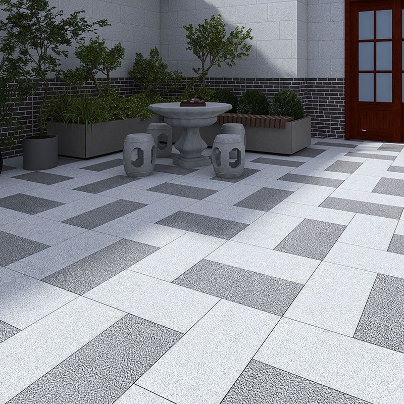 Porcelain Floor and Wall Tile Outdoor Singular Tile with Slip Resistant Clearhalo 'Floor Tiles & Wall Tiles' 'floor_tiles_wall_tiles' 'Flooring 'Home Improvement' 'home_improvement' 'home_improvement_floor_tiles_wall_tiles' Walls and Ceiling' 7119540