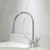 Deck Mounted Metal Bathtub Faucet Tub Filler Single Handle Drip Faucet Chrome Thickened Brass 12.2" Clearhalo 'Bathroom Remodel & Bathroom Fixtures' 'Bathroom Sink Faucets' 'Bathroom Sinks & Faucet Components' 'bathroom_sink_faucets' 'Home Improvement' 'home_improvement' 'home_improvement_bathroom_sink_faucets' 7119787