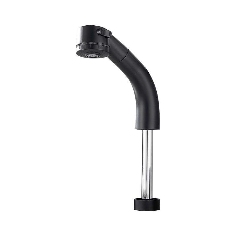 Deck Mounted Metal Tub Filler Double Handles Tub Faucet Trim with Hose Clearhalo 'Bathroom Remodel & Bathroom Fixtures' 'Bathroom Sink Faucets' 'Bathroom Sinks & Faucet Components' 'bathroom_sink_faucets' 'Home Improvement' 'home_improvement' 'home_improvement_bathroom_sink_faucets' 7119868