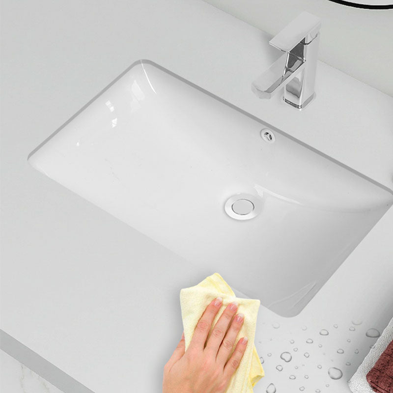 Modern Oval Wash Stand Ceramic Table Installation Bathroom Sink Clearhalo 'Bathroom Remodel & Bathroom Fixtures' 'Bathroom Sinks & Faucet Components' 'Bathroom Sinks' 'bathroom_sink' 'Home Improvement' 'home_improvement' 'home_improvement_bathroom_sink' 7120044