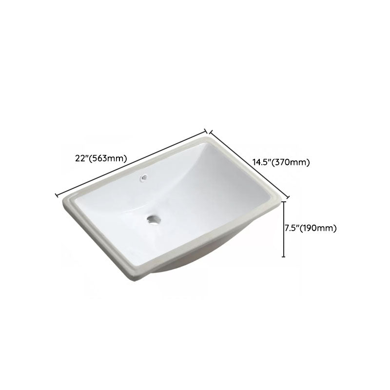 Modern Oval Wash Stand Ceramic Table Installation Bathroom Sink Clearhalo 'Bathroom Remodel & Bathroom Fixtures' 'Bathroom Sinks & Faucet Components' 'Bathroom Sinks' 'bathroom_sink' 'Home Improvement' 'home_improvement' 'home_improvement_bathroom_sink' 7120069