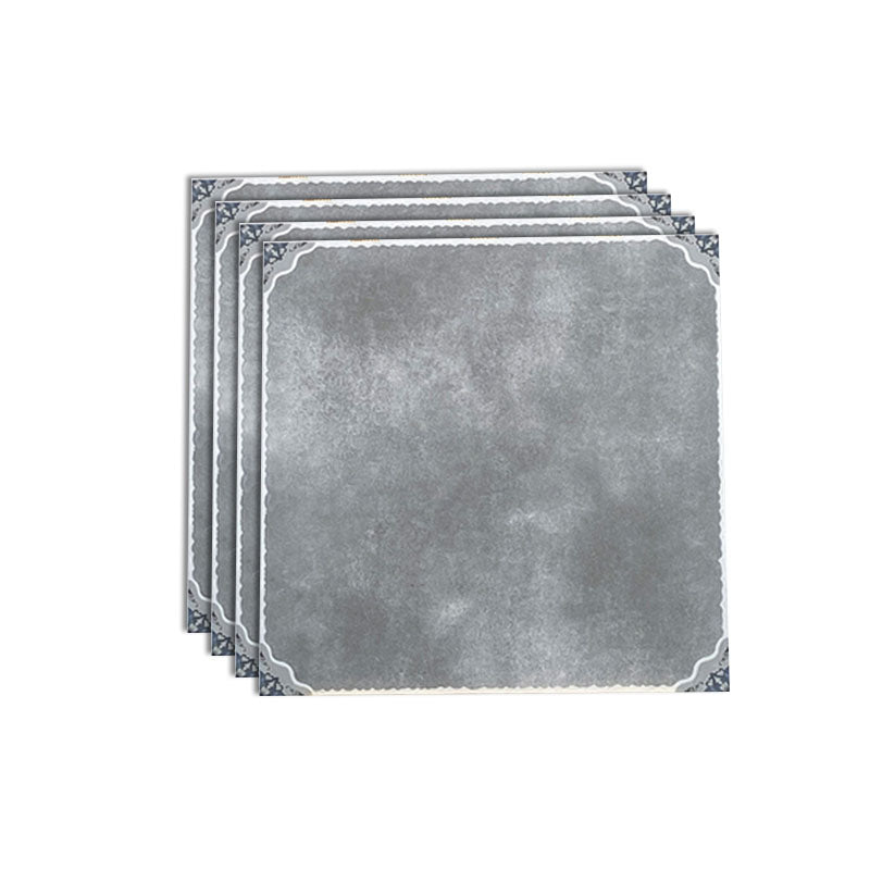 Porcelain Singular Tile Matte Vintage Floor and Wall Tile for Indoor and Outdoor Grey Clearhalo 'Floor Tiles & Wall Tiles' 'floor_tiles_wall_tiles' 'Flooring 'Home Improvement' 'home_improvement' 'home_improvement_floor_tiles_wall_tiles' Walls and Ceiling' 7120177