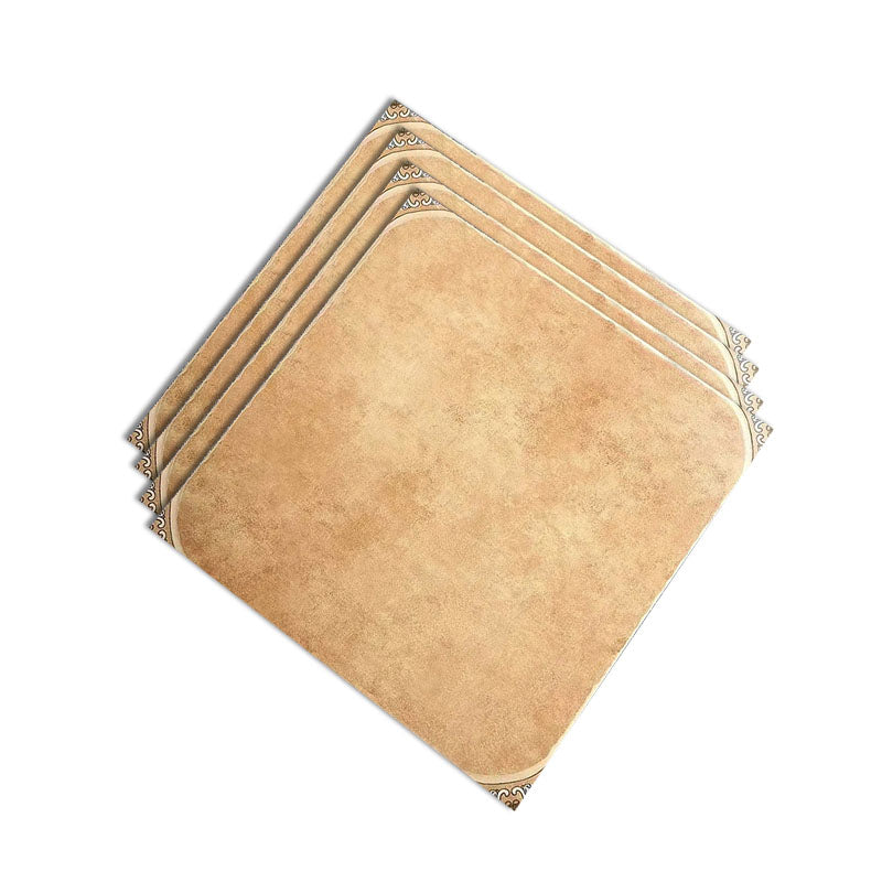 Porcelain Singular Tile Matte Vintage Floor and Wall Tile for Indoor and Outdoor Ginger Clearhalo 'Floor Tiles & Wall Tiles' 'floor_tiles_wall_tiles' 'Flooring 'Home Improvement' 'home_improvement' 'home_improvement_floor_tiles_wall_tiles' Walls and Ceiling' 7120195