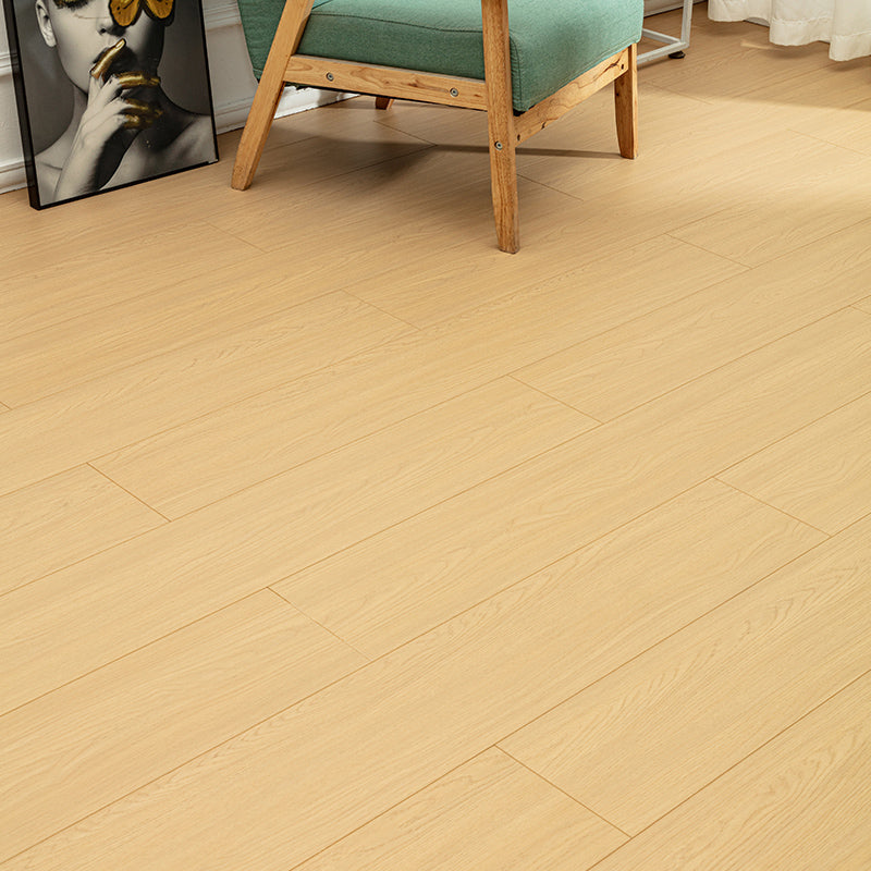 Traditional Laminate Flooring Scratch Resistant 15mm Thickness Laminate Floor Teak Clearhalo 'Flooring 'Home Improvement' 'home_improvement' 'home_improvement_laminate_flooring' 'Laminate Flooring' 'laminate_flooring' Walls and Ceiling' 7120340