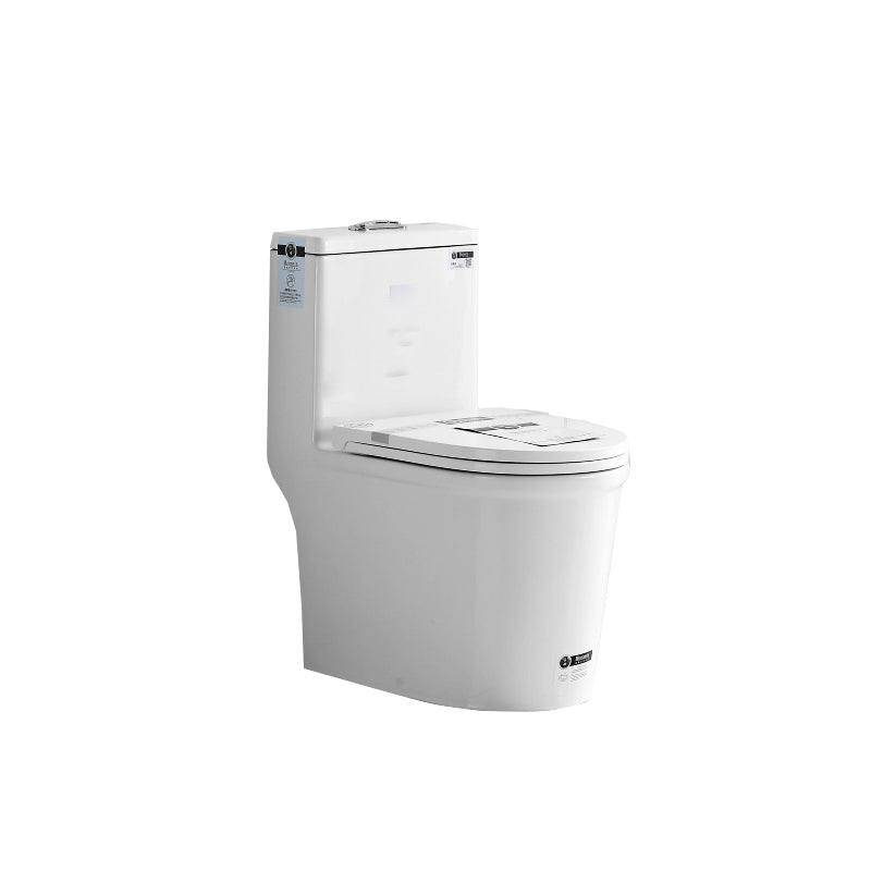 Modern Ceramic White Flush Toilet Floor Mounted Urine Toilet for Bathroom 15"L x 23"W x 29"H Clearhalo 'Bathroom Remodel & Bathroom Fixtures' 'Home Improvement' 'home_improvement' 'home_improvement_toilets' 'Toilets & Bidets' 'Toilets' 7120401