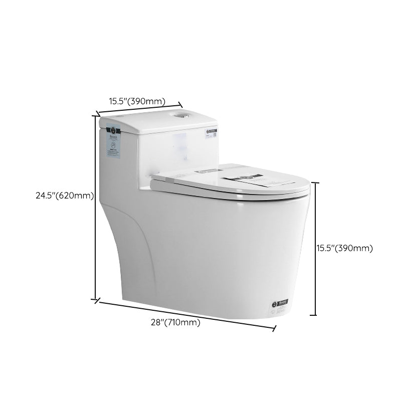 Modern Ceramic White Flush Toilet Floor Mounted Urine Toilet for Bathroom Clearhalo 'Bathroom Remodel & Bathroom Fixtures' 'Home Improvement' 'home_improvement' 'home_improvement_toilets' 'Toilets & Bidets' 'Toilets' 7120416