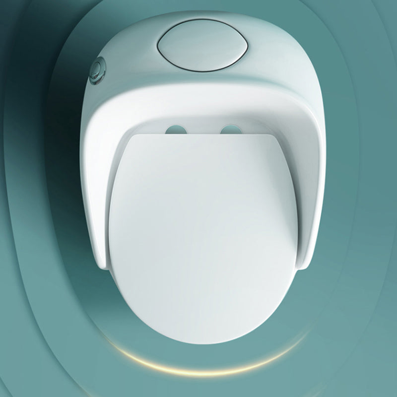 Modern Floor Mount Flush Toilet Spray Gun Included Toilet Bowl for Washroom Clearhalo 'Bathroom Remodel & Bathroom Fixtures' 'Home Improvement' 'home_improvement' 'home_improvement_toilets' 'Toilets & Bidets' 'Toilets' 7120447