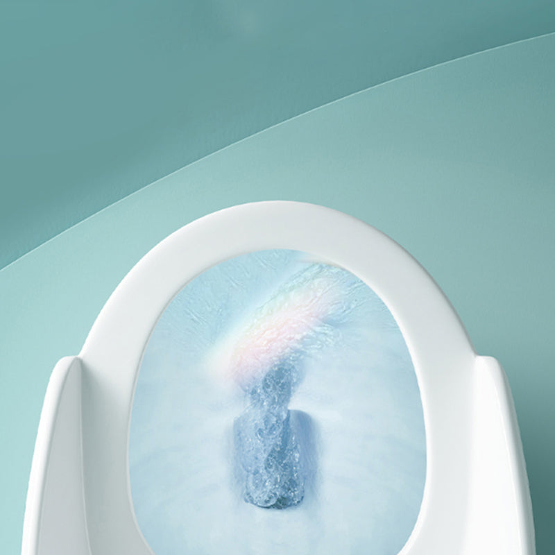 Modern Floor Mount Flush Toilet Spray Gun Included Toilet Bowl for Washroom Clearhalo 'Bathroom Remodel & Bathroom Fixtures' 'Home Improvement' 'home_improvement' 'home_improvement_toilets' 'Toilets & Bidets' 'Toilets' 7120457