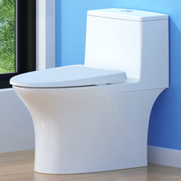 Traditional Toilet Bowl One Piece Toilet Floor Mounted Siphon Jet Toilet 15"L x 28"W x 27"H Beige Clearhalo 'Bathroom Remodel & Bathroom Fixtures' 'Home Improvement' 'home_improvement' 'home_improvement_toilets' 'Toilets & Bidets' 'Toilets' 7123574
