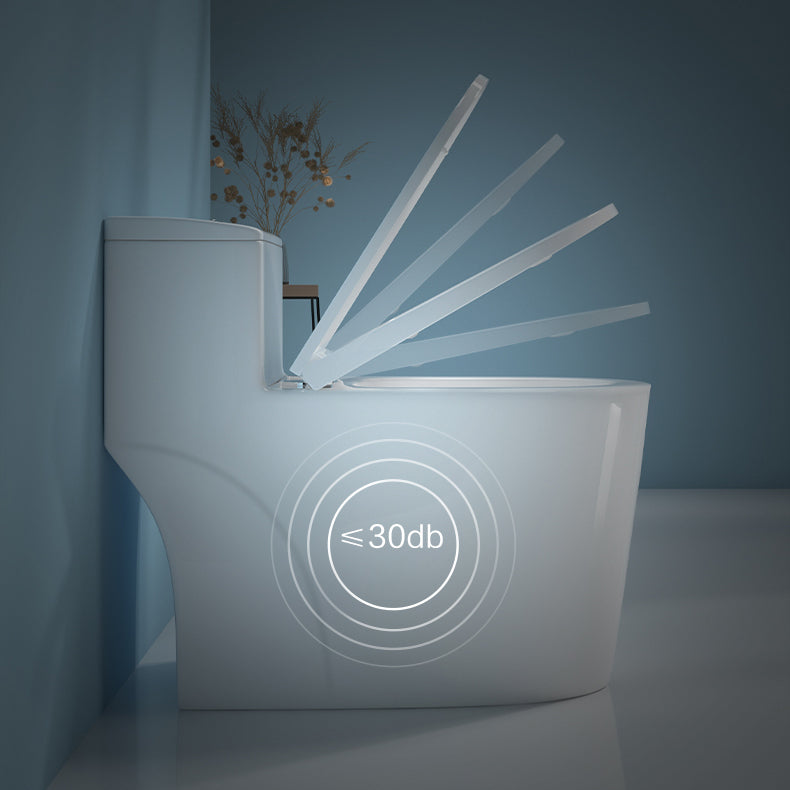 Traditional Toilet Bowl One Piece Toilet Floor Mounted Siphon Jet Urine Toilet Clearhalo 'Bathroom Remodel & Bathroom Fixtures' 'Home Improvement' 'home_improvement' 'home_improvement_toilets' 'Toilets & Bidets' 'Toilets' 7123603