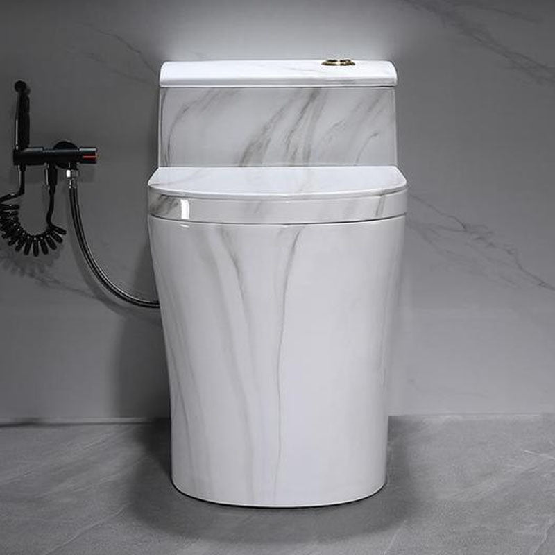 Traditional Ceramic Toilet Bowl Siphon Jet Urine Toilet for Bathroom Clearhalo 'Bathroom Remodel & Bathroom Fixtures' 'Home Improvement' 'home_improvement' 'home_improvement_toilets' 'Toilets & Bidets' 'Toilets' 7123613