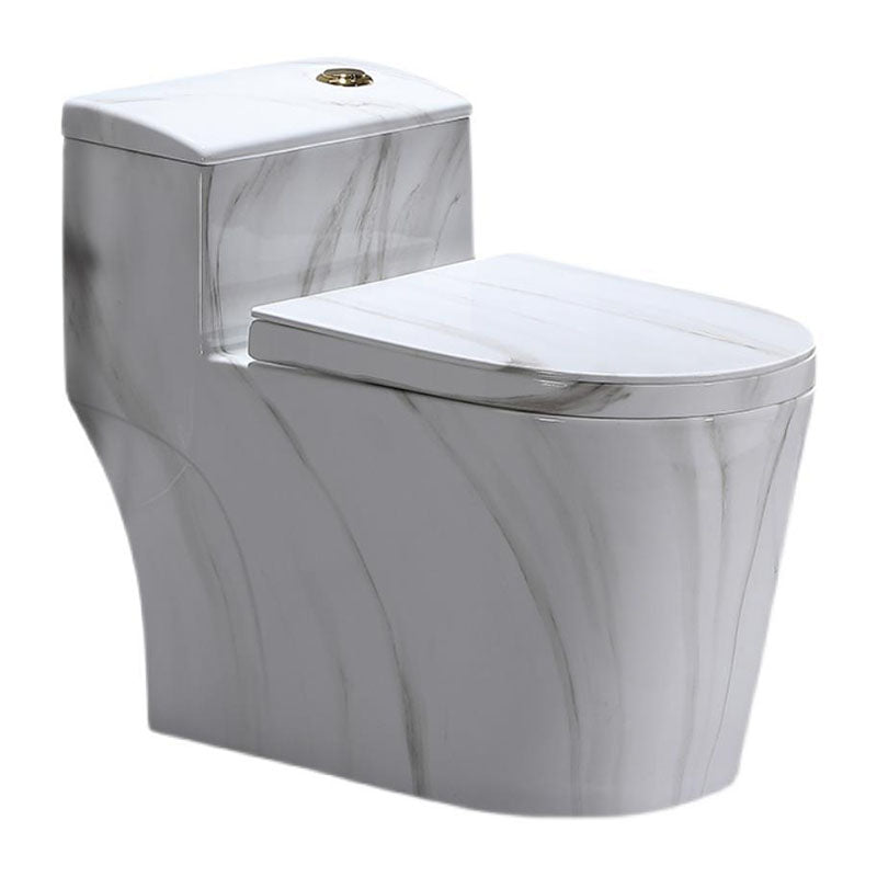Traditional Ceramic Toilet Bowl Siphon Jet Urine Toilet for Bathroom Clearhalo 'Bathroom Remodel & Bathroom Fixtures' 'Home Improvement' 'home_improvement' 'home_improvement_toilets' 'Toilets & Bidets' 'Toilets' 7123617