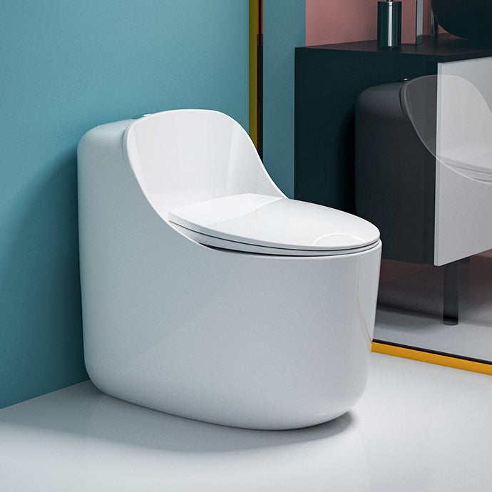 Modern Toilet Bowl All In One Floor Mounted Porcelain Urine Toilet 16"L x 25"W x 28"H 14" Clearhalo 'Bathroom Remodel & Bathroom Fixtures' 'Home Improvement' 'home_improvement' 'home_improvement_toilets' 'Toilets & Bidets' 'Toilets' 7123631