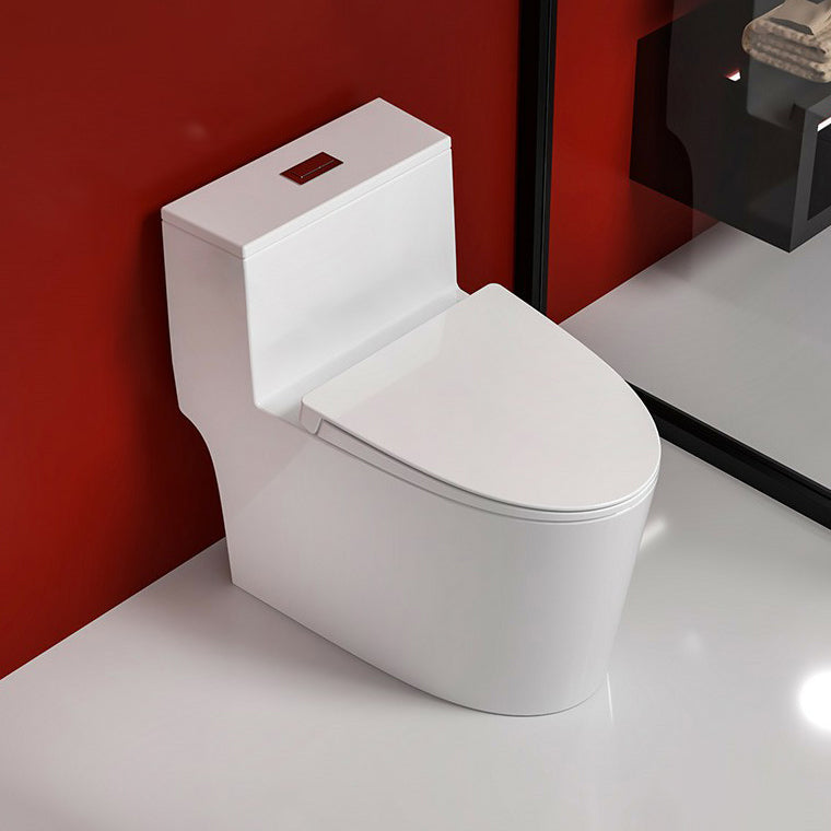 Modern Toilet Bowl All In One Floor Mounted Porcelain Urine Toilet 17"L x 27"W x 26"H Clearhalo 'Bathroom Remodel & Bathroom Fixtures' 'Home Improvement' 'home_improvement' 'home_improvement_toilets' 'Toilets & Bidets' 'Toilets' 7123634