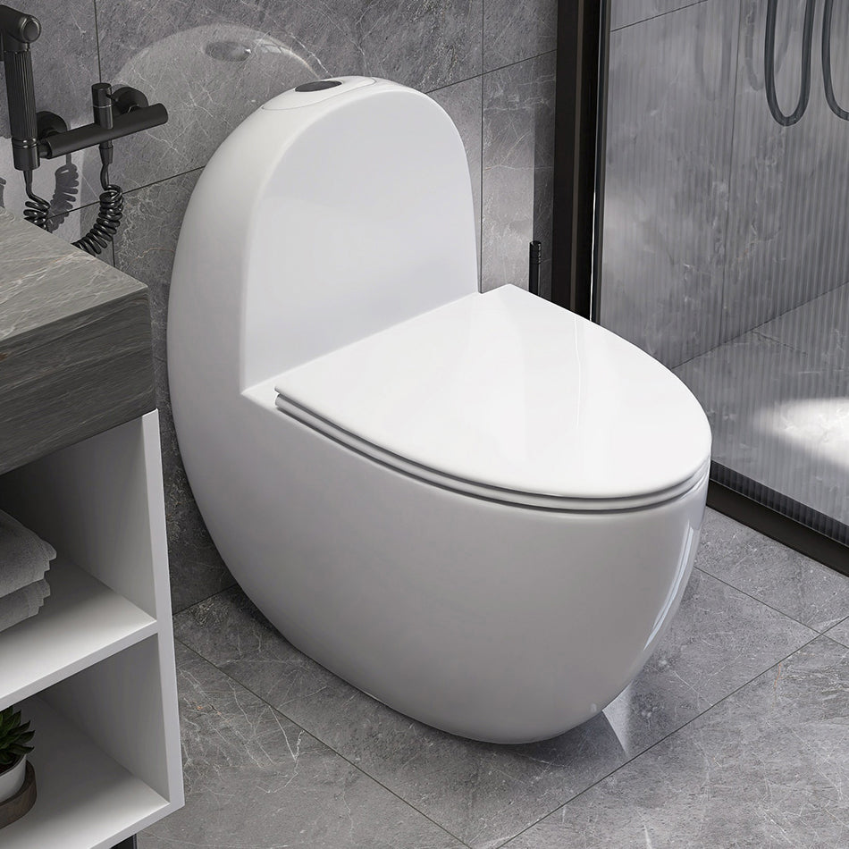 Modern Toilet Bowl All In One Floor Mounted Porcelain Urine Toilet 15"L x 26"W x 28"H Clearhalo 'Bathroom Remodel & Bathroom Fixtures' 'Home Improvement' 'home_improvement' 'home_improvement_toilets' 'Toilets & Bidets' 'Toilets' 7123638
