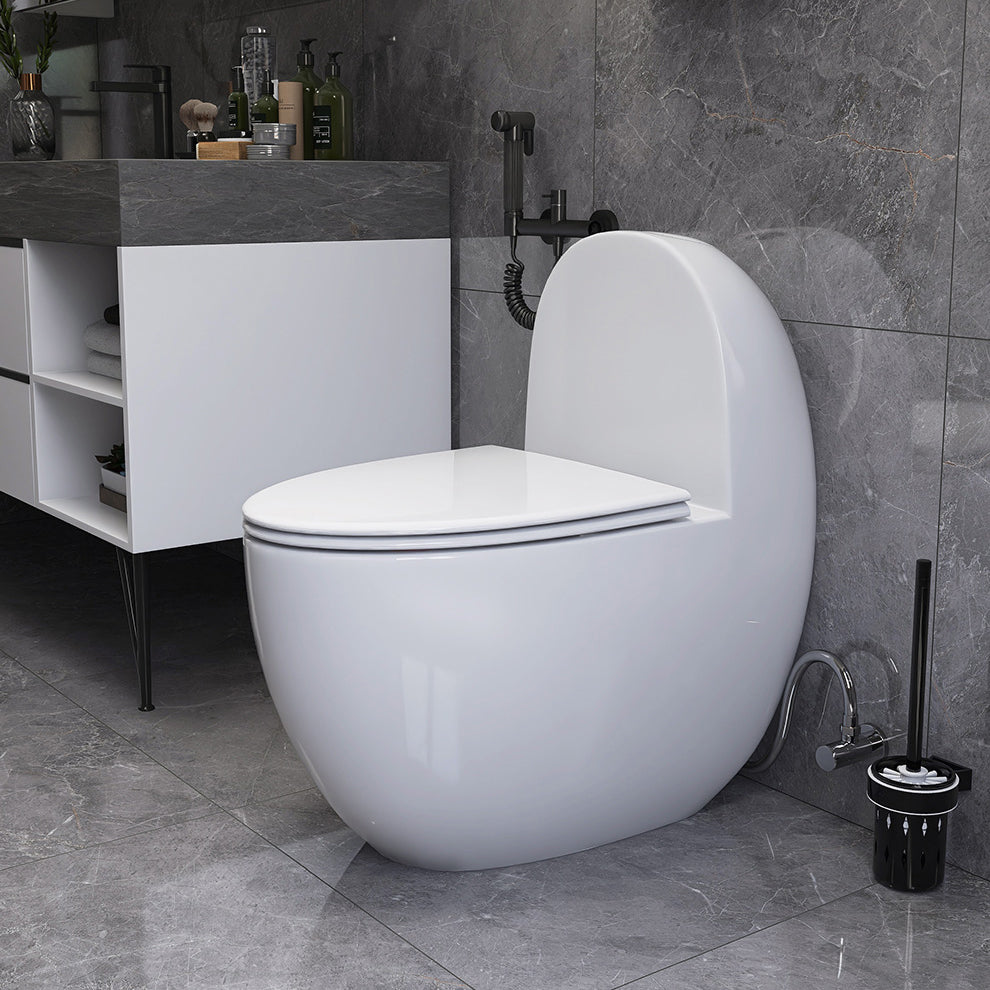 Modern Toilet Bowl All In One Floor Mounted Porcelain Urine Toilet Clearhalo 'Bathroom Remodel & Bathroom Fixtures' 'Home Improvement' 'home_improvement' 'home_improvement_toilets' 'Toilets & Bidets' 'Toilets' 7123648