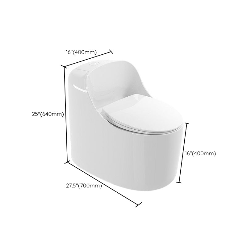 Modern Toilet Bowl All In One Floor Mounted Porcelain Urine Toilet Clearhalo 'Bathroom Remodel & Bathroom Fixtures' 'Home Improvement' 'home_improvement' 'home_improvement_toilets' 'Toilets & Bidets' 'Toilets' 7123654