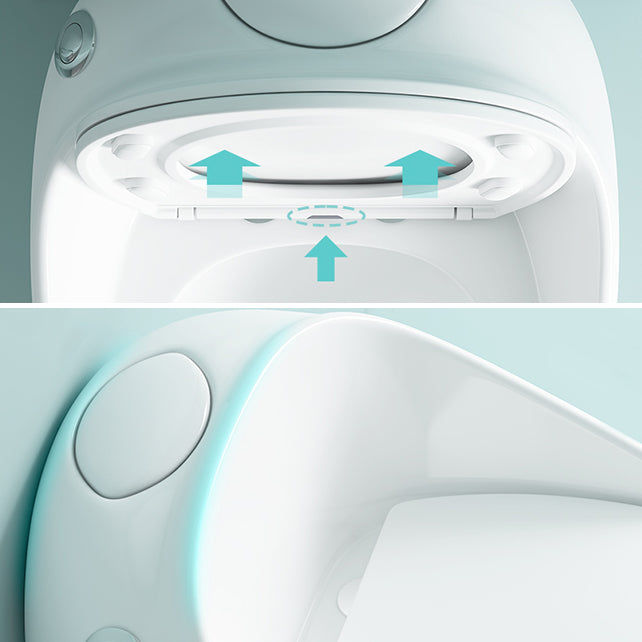 Modern Toilet Bowl All In One Floor Mounted Porcelain Flush Toilet Clearhalo 'Bathroom Remodel & Bathroom Fixtures' 'Home Improvement' 'home_improvement' 'home_improvement_toilets' 'Toilets & Bidets' 'Toilets' 7123677