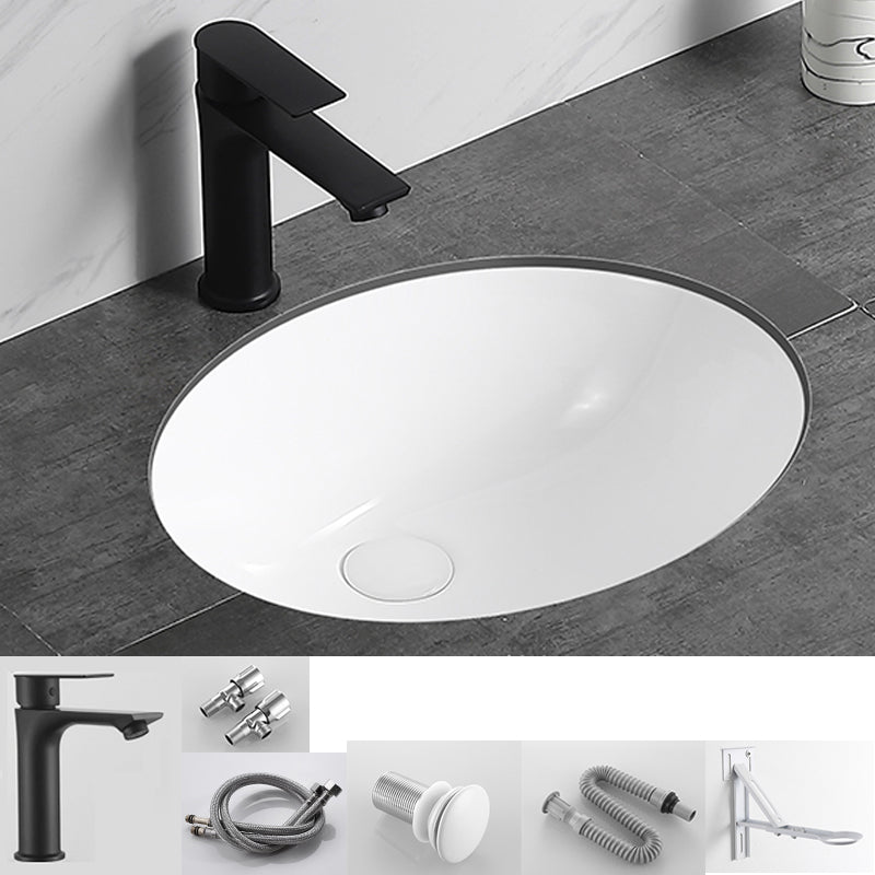 Modern Bathroom Sink Pop-Up Drain Overflow Hole Vessel Sink with Faucet 19"L x 15"W x 8"H Sink with Faucet Clearhalo 'Bathroom Remodel & Bathroom Fixtures' 'Bathroom Sinks & Faucet Components' 'Bathroom Sinks' 'bathroom_sink' 'Home Improvement' 'home_improvement' 'home_improvement_bathroom_sink' 7126551