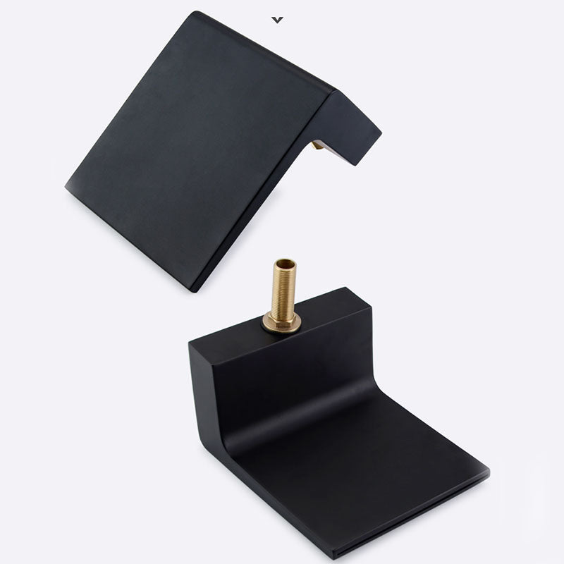 Modern Tub Spout Trim Copper Deck-Mount with Hand Shower and Handles Roman Tub Faucet Clearhalo 'Bathroom Remodel & Bathroom Fixtures' 'Bathtub Faucets' 'bathtub_faucets' 'Home Improvement' 'home_improvement' 'home_improvement_bathtub_faucets' 7126696