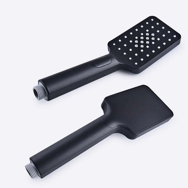 Modern Tub Spout Trim Copper Deck-Mount with Hand Shower and Handles Roman Tub Faucet Clearhalo 'Bathroom Remodel & Bathroom Fixtures' 'Bathtub Faucets' 'bathtub_faucets' 'Home Improvement' 'home_improvement' 'home_improvement_bathtub_faucets' 7126705