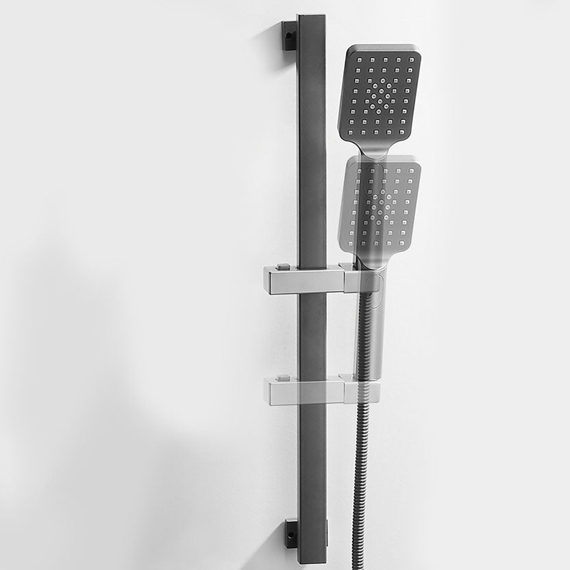 Modern Tub Faucet Trim Copper with Handheld Shower Wall Mounted Bath Filler Clearhalo 'Bathroom Remodel & Bathroom Fixtures' 'Bathtub Faucets' 'bathtub_faucets' 'Home Improvement' 'home_improvement' 'home_improvement_bathtub_faucets' 7126771