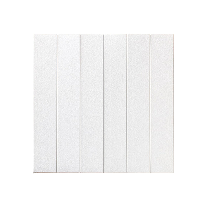 Contemporary Tin Backsplash Paneling Smooth Wall Ceiling Wood Grain Design White Clearhalo 'Flooring 'Home Improvement' 'home_improvement' 'home_improvement_wall_paneling' 'Wall Paneling' 'wall_paneling' 'Walls & Ceilings' Walls and Ceiling' 7126939