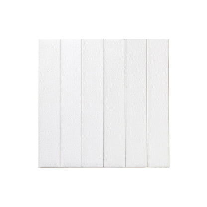 Contemporary Tin Backsplash Paneling Smooth Wall Ceiling Wood Grain Design Ivory Standard Payment Clearhalo 'Flooring 'Home Improvement' 'home_improvement' 'home_improvement_wall_paneling' 'Wall Paneling' 'wall_paneling' 'Walls & Ceilings' Walls and Ceiling' 7126940