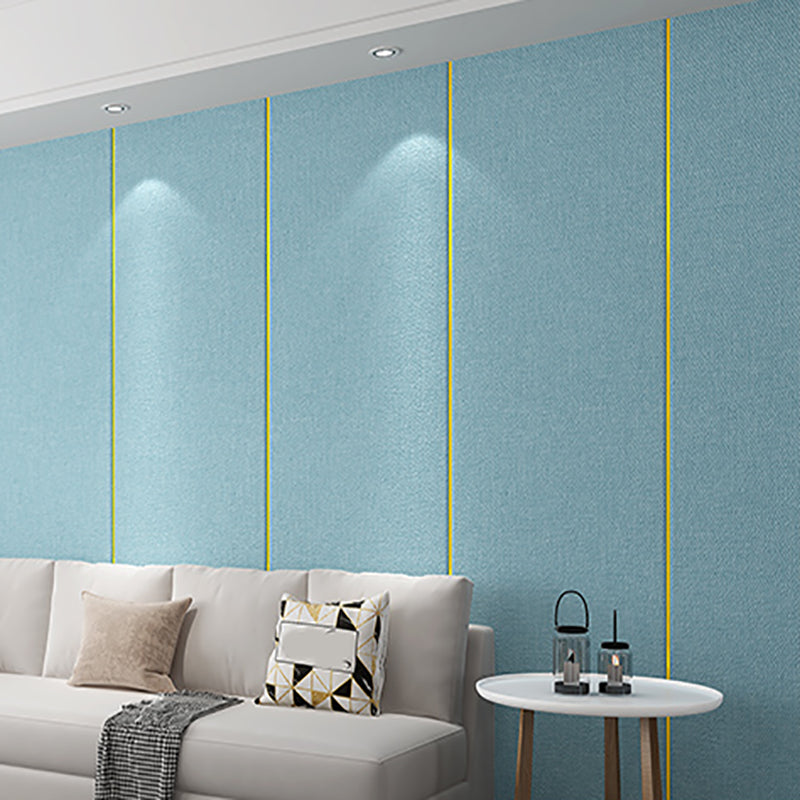 Modern Plain Backsplash Panels Peel and Stick Waterproof Wall Paneling Sky Blue Clearhalo 'Flooring 'Home Improvement' 'home_improvement' 'home_improvement_wall_paneling' 'Wall Paneling' 'wall_paneling' 'Walls & Ceilings' Walls and Ceiling' 7127014