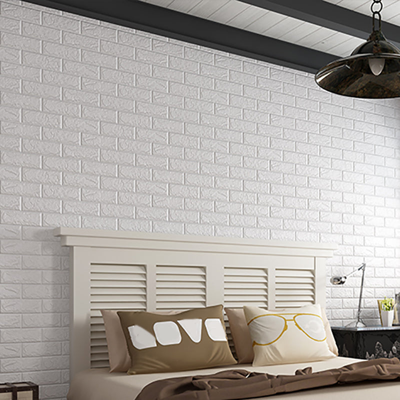 Backsplash Panels 3D Embossed Peel and Stick Wall Paneling for Living Room Clearhalo 'Flooring 'Home Improvement' 'home_improvement' 'home_improvement_wall_paneling' 'Wall Paneling' 'wall_paneling' 'Walls & Ceilings' Walls and Ceiling' 7127034