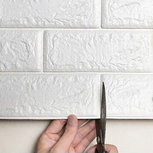 Backsplash Panels 3D Embossed Peel and Stick Wall Paneling for Living Room Clearhalo 'Flooring 'Home Improvement' 'home_improvement' 'home_improvement_wall_paneling' 'Wall Paneling' 'wall_paneling' 'Walls & Ceilings' Walls and Ceiling' 7127038