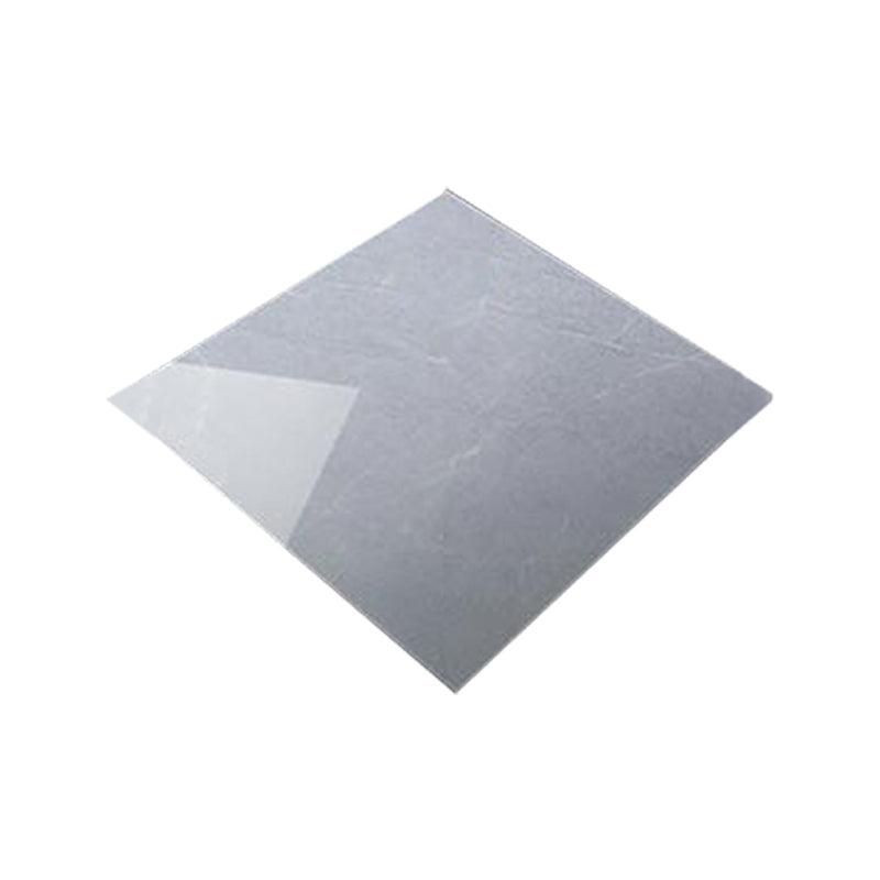 Waterproof Wallpaper PVC Single Tile Wallpaper with Square Shape Light Gray 1'4" x 1'4" Clearhalo 'Flooring 'Home Improvement' 'home_improvement' 'home_improvement_peel_stick_blacksplash' 'Peel & Stick Backsplash Tile' 'peel_stick_blacksplash' 'Walls & Ceilings' Walls and Ceiling' 7127085