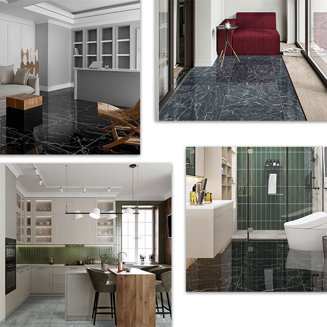 Waterproof Wallpaper PVC Single Tile Wallpaper with Square Shape Clearhalo 'Flooring 'Home Improvement' 'home_improvement' 'home_improvement_peel_stick_blacksplash' 'Peel & Stick Backsplash Tile' 'peel_stick_blacksplash' 'Walls & Ceilings' Walls and Ceiling' 7127092