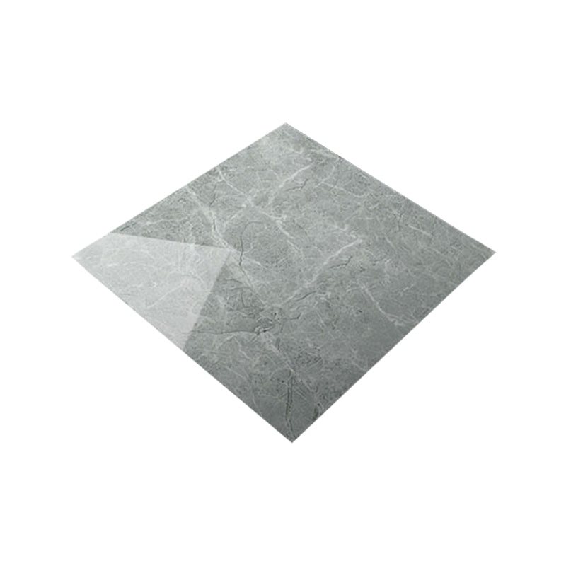 Waterproof Wallpaper PVC Single Tile Wallpaper with Square Shape Cream Gray Clearhalo 'Flooring 'Home Improvement' 'home_improvement' 'home_improvement_peel_stick_blacksplash' 'Peel & Stick Backsplash Tile' 'peel_stick_blacksplash' 'Walls & Ceilings' Walls and Ceiling' 7127094