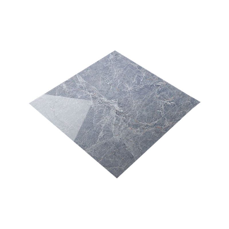 Waterproof Wallpaper PVC Single Tile Wallpaper with Square Shape Blue Gray Clearhalo 'Flooring 'Home Improvement' 'home_improvement' 'home_improvement_peel_stick_blacksplash' 'Peel & Stick Backsplash Tile' 'peel_stick_blacksplash' 'Walls & Ceilings' Walls and Ceiling' 7127096