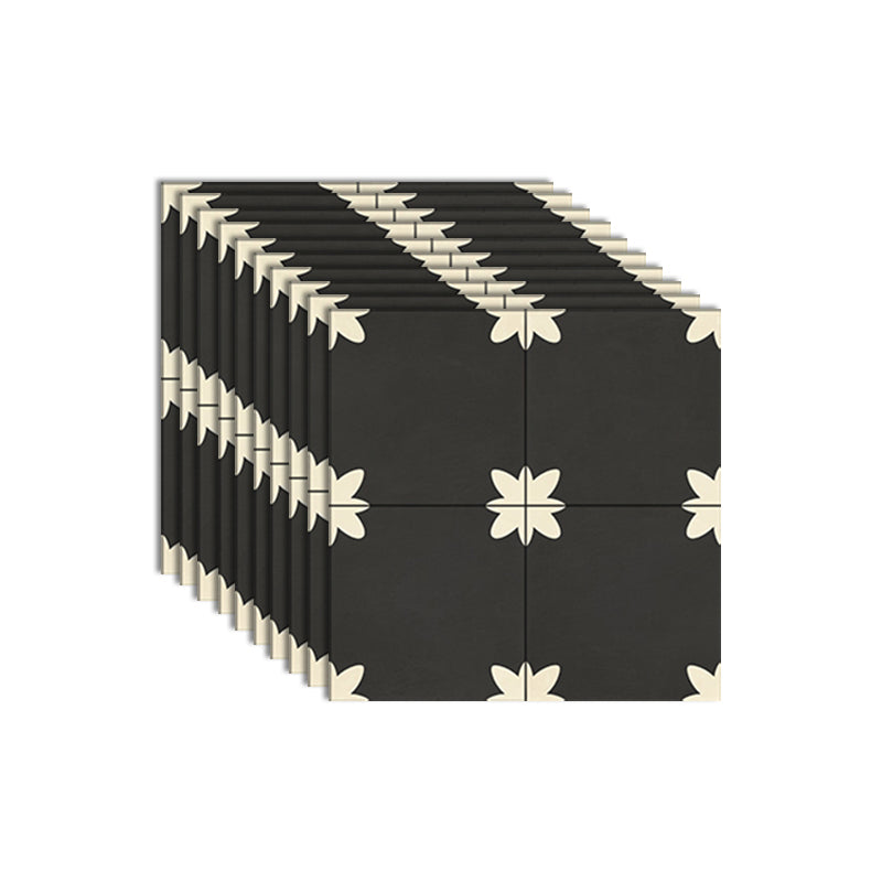 PVC Peel and Stick Backsplash Square Single Tile Wallpaper with Waterproof Clearhalo 'Flooring 'Home Improvement' 'home_improvement' 'home_improvement_peel_stick_blacksplash' 'Peel & Stick Backsplash Tile' 'peel_stick_blacksplash' 'Walls & Ceilings' Walls and Ceiling' 7127170