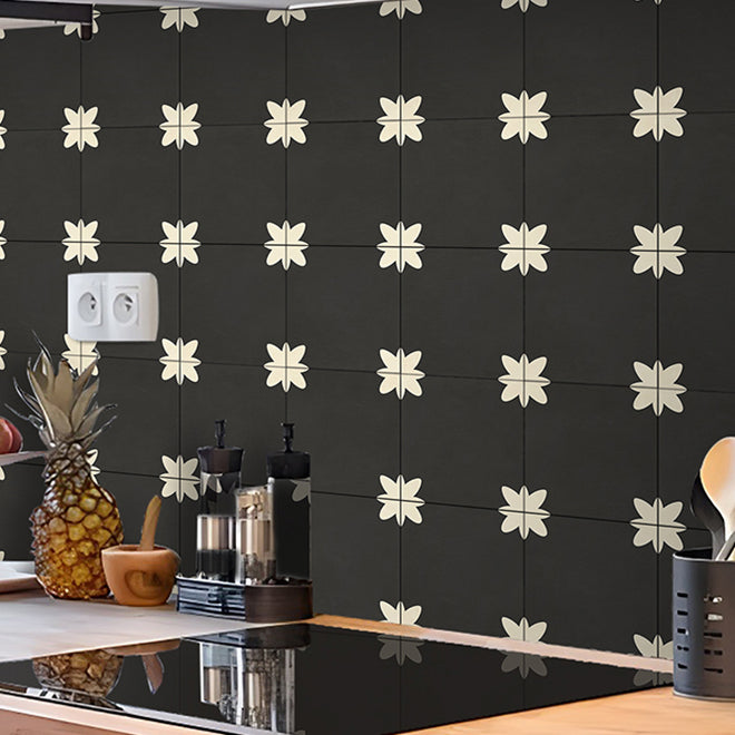 PVC Peel and Stick Backsplash Square Single Tile Wallpaper with Waterproof Clearhalo 'Flooring 'Home Improvement' 'home_improvement' 'home_improvement_peel_stick_blacksplash' 'Peel & Stick Backsplash Tile' 'peel_stick_blacksplash' 'Walls & Ceilings' Walls and Ceiling' 7127176