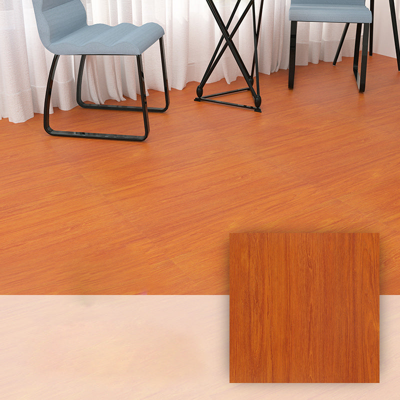 Modern Peel and Stick Tiles PVC Wood Look Stain Resistant Vinyl Plank Walnut Clearhalo 'Flooring 'Home Improvement' 'home_improvement' 'home_improvement_vinyl_flooring' 'Vinyl Flooring' 'vinyl_flooring' Walls and Ceiling' 7127297