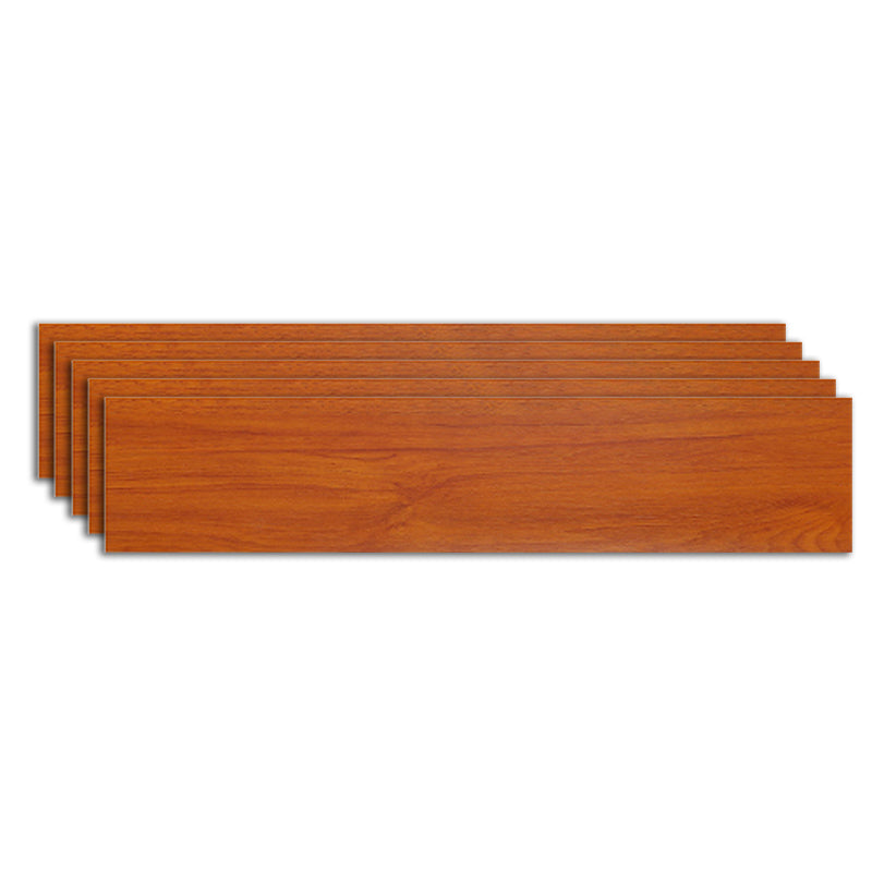 Modern Peel & Stick Mosaic Tile Plastic Wood Look Fade Resistant Vinyl Plank Dark Wood Clearhalo 'Flooring 'Home Improvement' 'home_improvement' 'home_improvement_vinyl_flooring' 'Vinyl Flooring' 'vinyl_flooring' Walls and Ceiling' 7127318