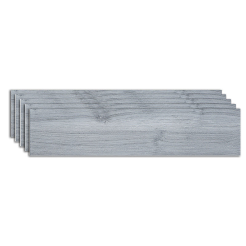 Modern Peel & Stick Mosaic Tile Plastic Wood Look Fade Resistant Vinyl Plank Wooden Gray Clearhalo 'Flooring 'Home Improvement' 'home_improvement' 'home_improvement_vinyl_flooring' 'Vinyl Flooring' 'vinyl_flooring' Walls and Ceiling' 7127319