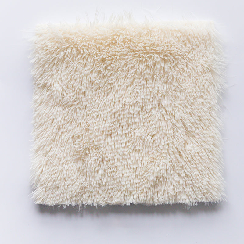 Basic Carpet Tiles Solid Color Shag Square Bedroom Carpet Tiles White Clearhalo 'Carpet Tiles & Carpet Squares' 'carpet_tiles_carpet_squares' 'Flooring 'Home Improvement' 'home_improvement' 'home_improvement_carpet_tiles_carpet_squares' Walls and Ceiling' 7127380