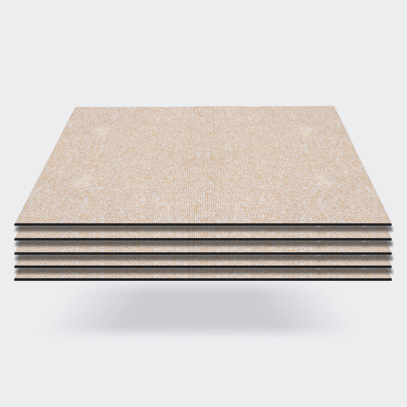 Carpet Tile 20" X 20" Self Peel and Stick Level Loop Fade Resistant Apricot Clearhalo 'Carpet Tiles & Carpet Squares' 'carpet_tiles_carpet_squares' 'Flooring 'Home Improvement' 'home_improvement' 'home_improvement_carpet_tiles_carpet_squares' Walls and Ceiling' 7127470