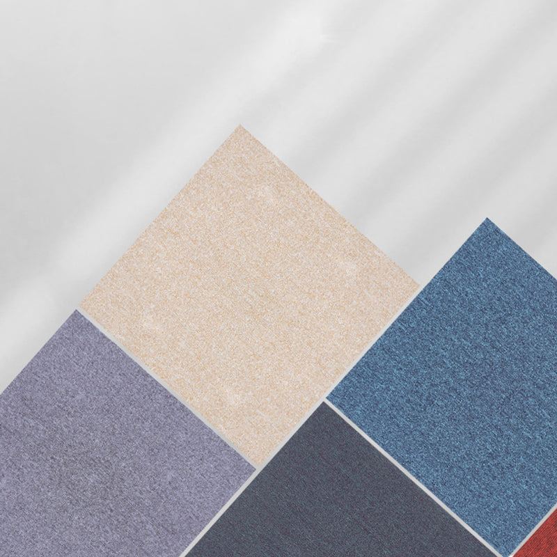 Carpet Tile 20" X 20" Self Peel and Stick Level Loop Fade Resistant Clearhalo 'Carpet Tiles & Carpet Squares' 'carpet_tiles_carpet_squares' 'Flooring 'Home Improvement' 'home_improvement' 'home_improvement_carpet_tiles_carpet_squares' Walls and Ceiling' 7127473