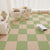Carpet Tile 12" X 12" Loose Lay Level Loop Non-Skid Living Room Green Khaki Clearhalo 'Carpet Tiles & Carpet Squares' 'carpet_tiles_carpet_squares' 'Flooring 'Home Improvement' 'home_improvement' 'home_improvement_carpet_tiles_carpet_squares' Walls and Ceiling' 7127484