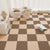 Carpet Tile 12" X 12" Loose Lay Level Loop Non-Skid Living Room Beige-Brown Clearhalo 'Carpet Tiles & Carpet Squares' 'carpet_tiles_carpet_squares' 'Flooring 'Home Improvement' 'home_improvement' 'home_improvement_carpet_tiles_carpet_squares' Walls and Ceiling' 7127495