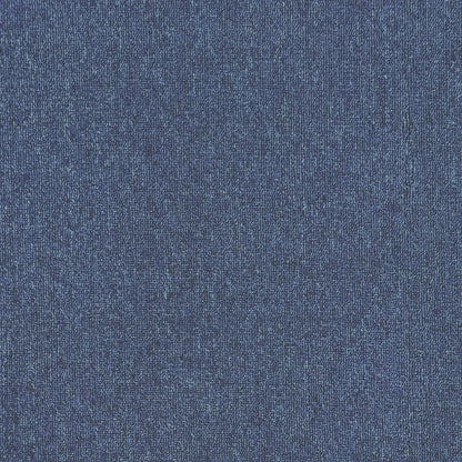 20" X 20" Carpet Floor Tile Glue Down or Adhesive Tabs Non-Skid Living Room Blue Clearhalo 'Carpet Tiles & Carpet Squares' 'carpet_tiles_carpet_squares' 'Flooring 'Home Improvement' 'home_improvement' 'home_improvement_carpet_tiles_carpet_squares' Walls and Ceiling' 7127499