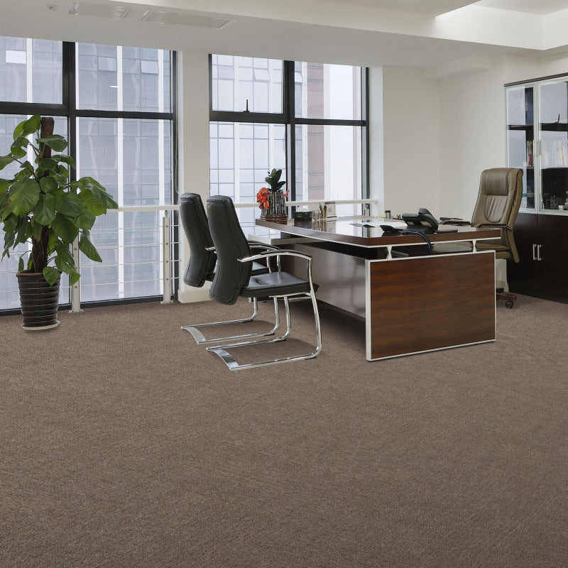 20" X 20" Carpet Floor Tile Glue Down or Adhesive Tabs Non-Skid Living Room Clearhalo 'Carpet Tiles & Carpet Squares' 'carpet_tiles_carpet_squares' 'Flooring 'Home Improvement' 'home_improvement' 'home_improvement_carpet_tiles_carpet_squares' Walls and Ceiling' 7127503