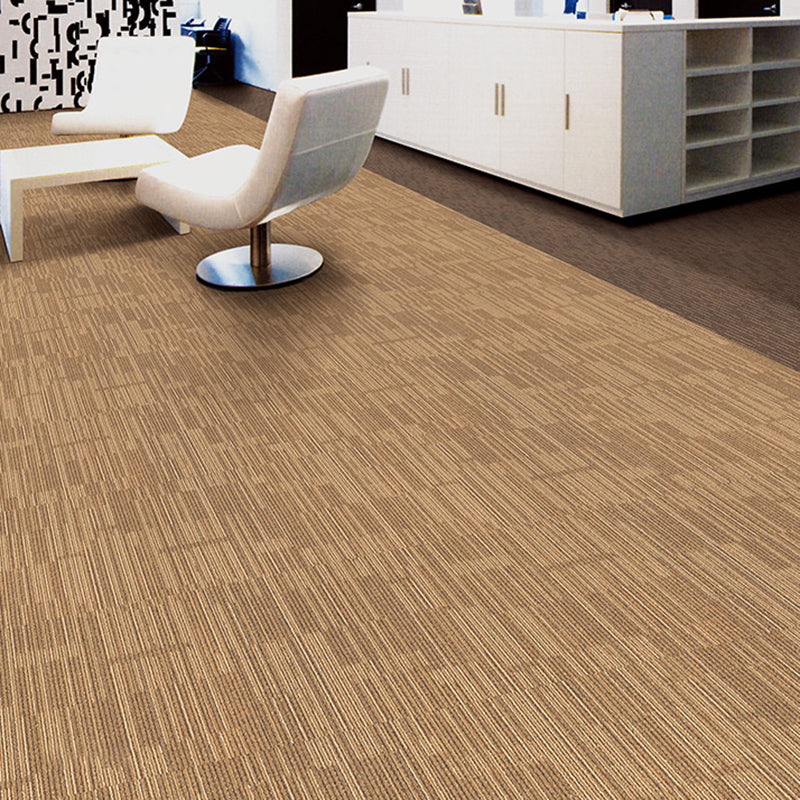 Carpet Tile 20" X 20" Glue Down or Adhesive Tabs Non-Skid Dining Room Clearhalo 'Carpet Tiles & Carpet Squares' 'carpet_tiles_carpet_squares' 'Flooring 'Home Improvement' 'home_improvement' 'home_improvement_carpet_tiles_carpet_squares' Walls and Ceiling' 7127550