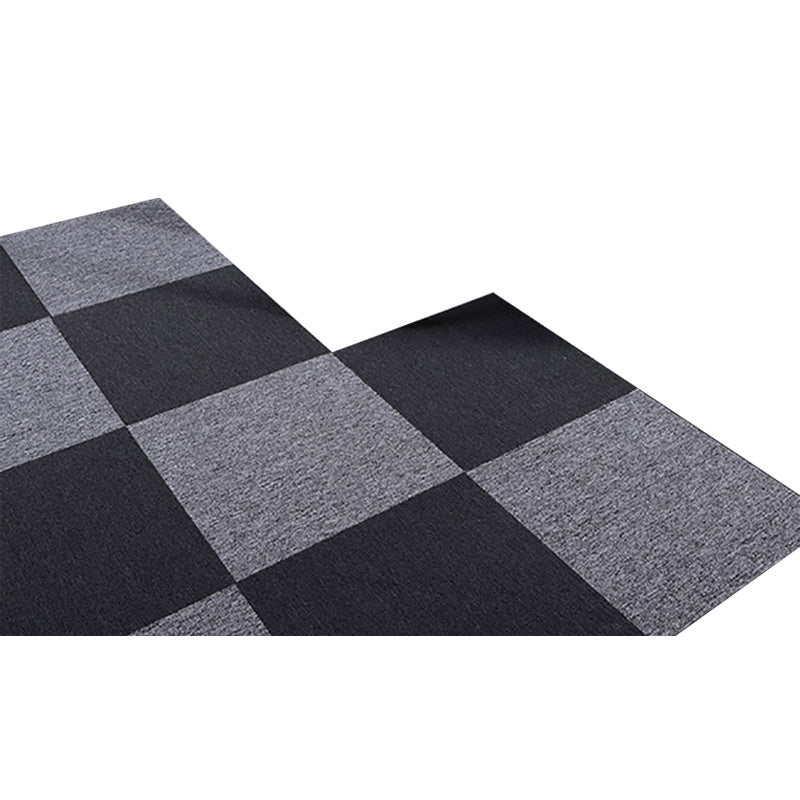 Carpet Tile 20" X 20" Glue Down or Adhesive Tabs Non-Skid Dining Room Clearhalo 'Carpet Tiles & Carpet Squares' 'carpet_tiles_carpet_squares' 'Flooring 'Home Improvement' 'home_improvement' 'home_improvement_carpet_tiles_carpet_squares' Walls and Ceiling' 7127554